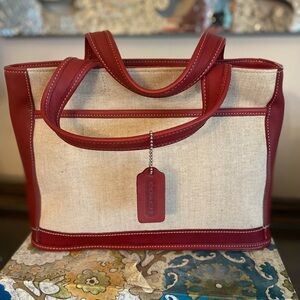 Coach Canvas Bleecker Satchel